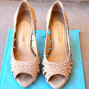 Party Heels with crystals that glimmer and shine